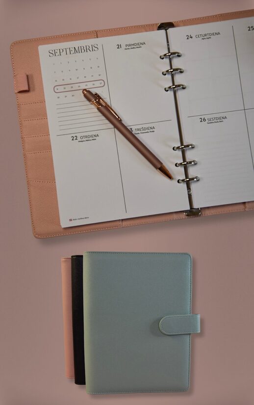 2026. gada riņķu mehanisma plānotājs - minimalistisks